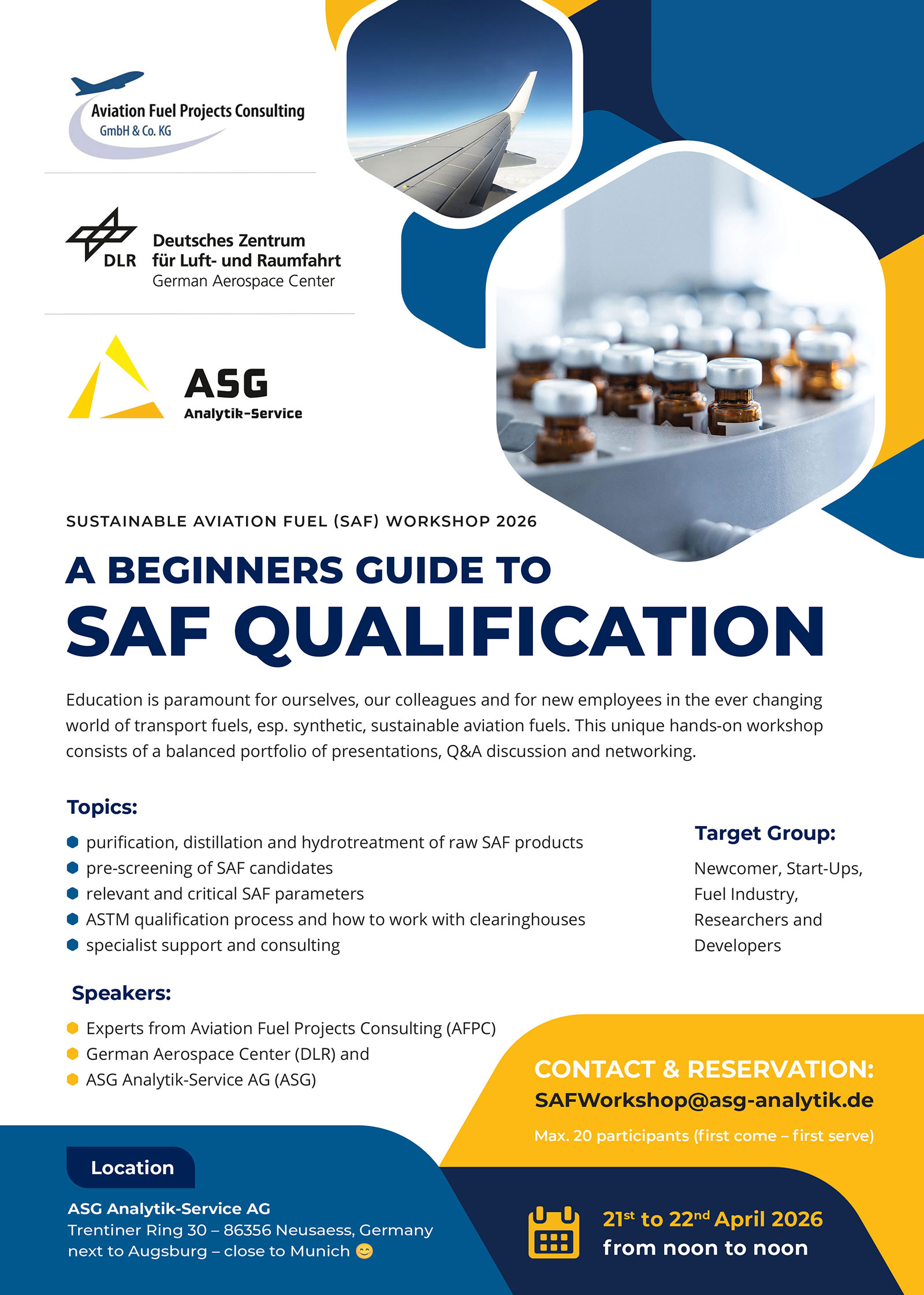SAF Workshop M